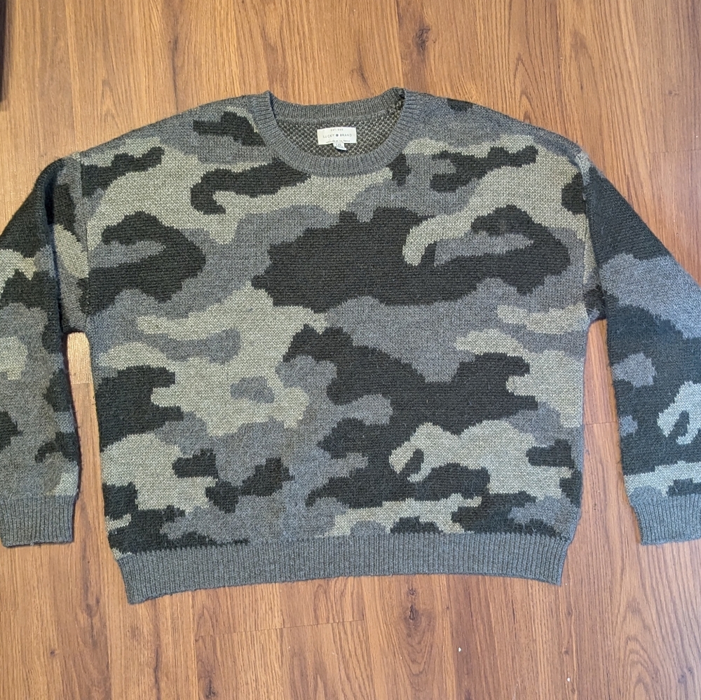 Camo Lucky Brand Sweater